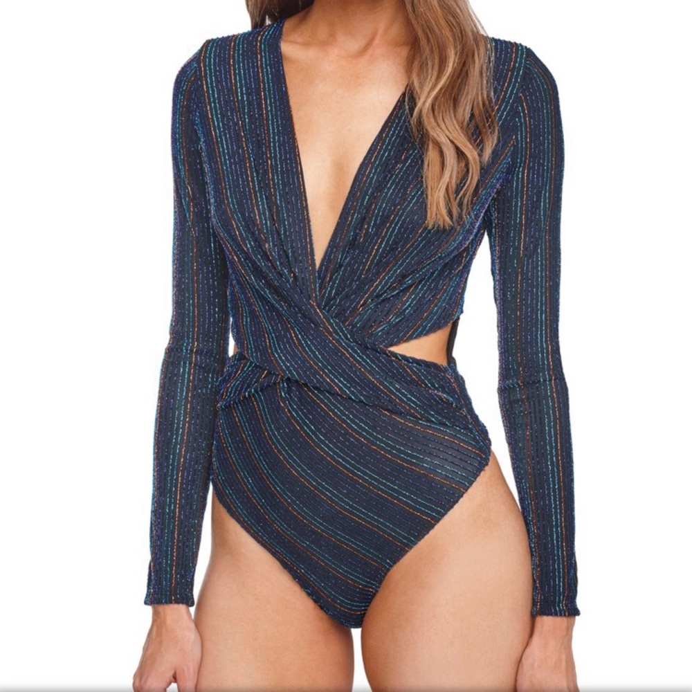 ASTR multicolor bodysuit